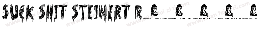 Suck Shit Steinert R字体转换